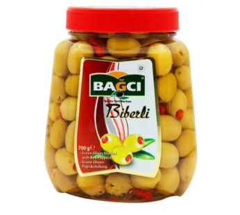 Bağcı Biberli Yeşil Zeytin 700gr