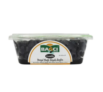 Bağcı Doğal Yağlı Siyah Zeytin Kase 400gr