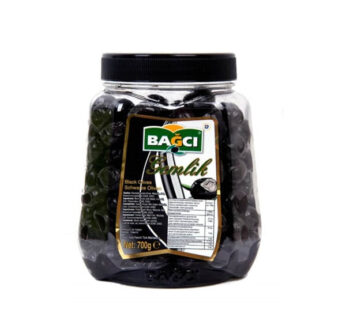 Bağcı Gemlik Yağlı Sele Siyah Zeytin 700gr