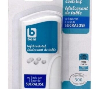 BONI SELECTION sucralose zoetstof 300 tabletten