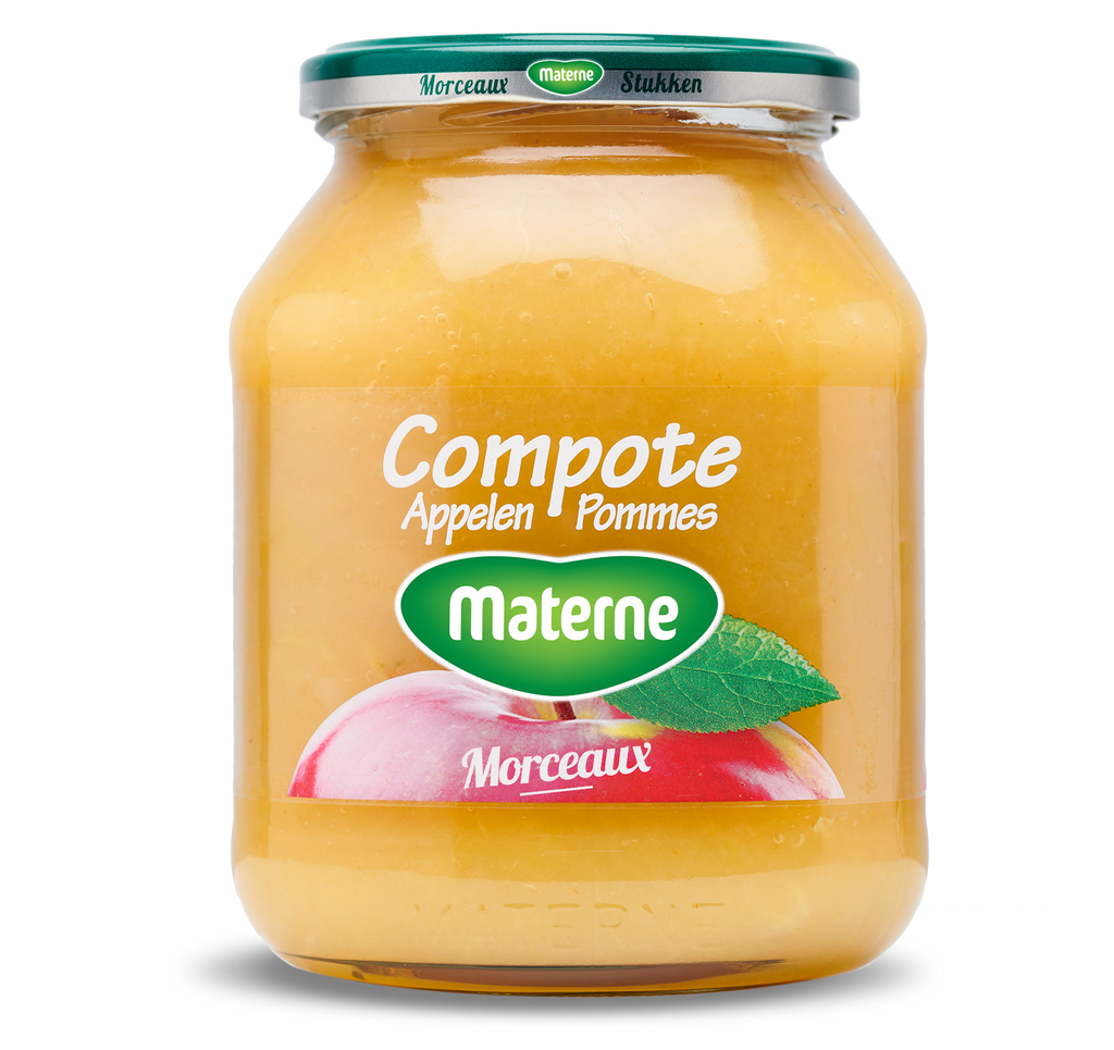 Compote MaterneBelgische appels in stukjes