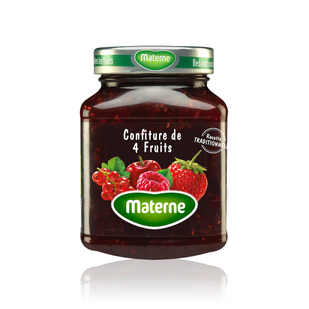 Confituur Materne4 vruchten