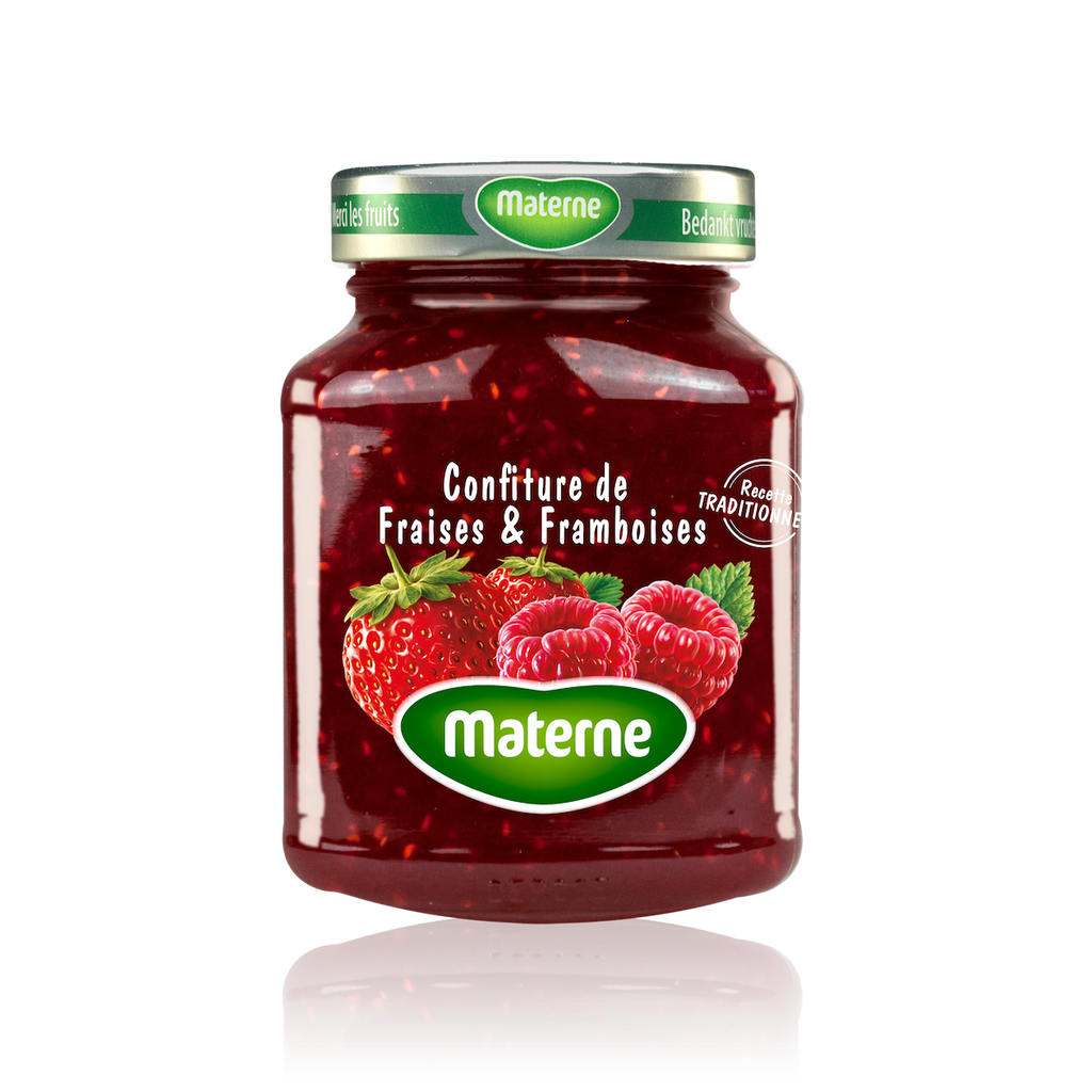 Confituur MaterneAardbeien - Frambozen