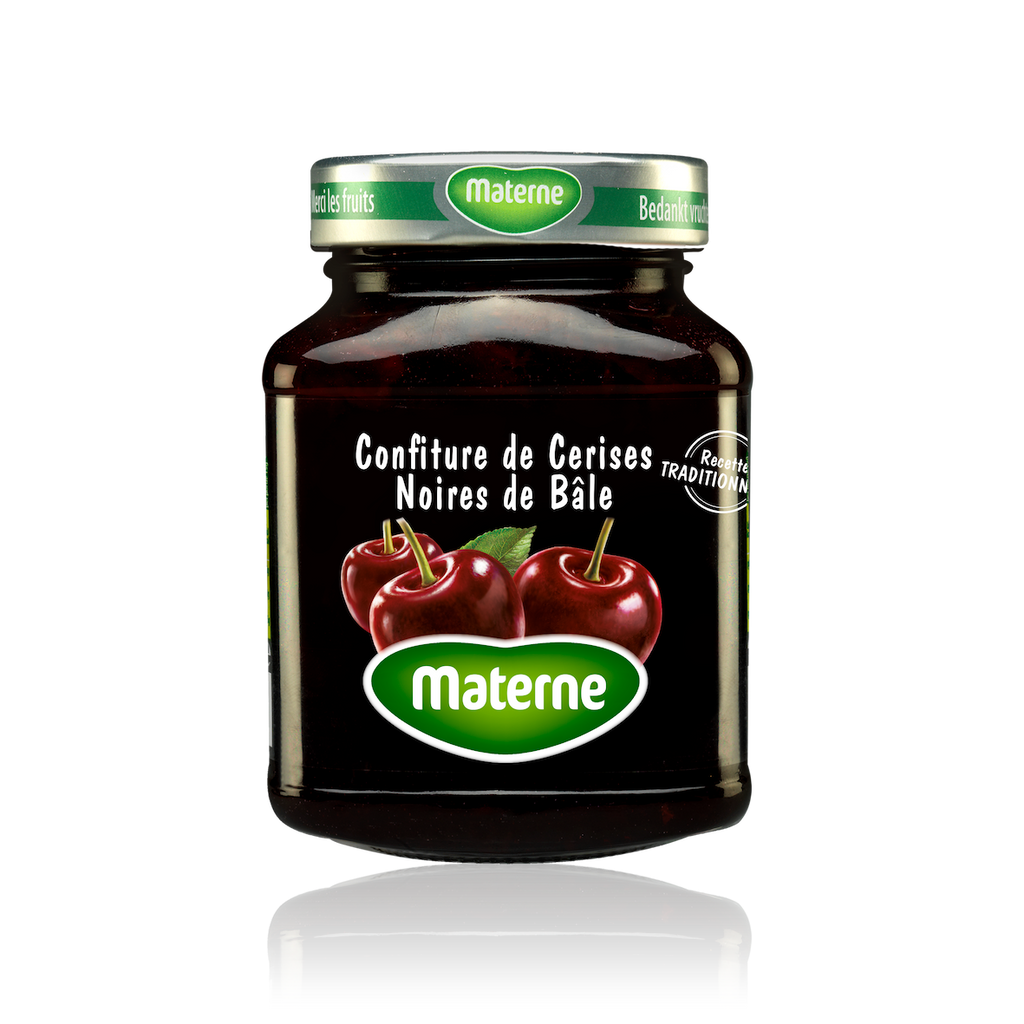 Confituur MaterneZwarte kersen