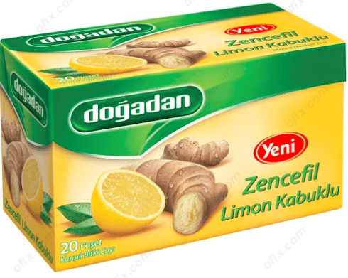DOGADAN ZENCEFIL LIMON -Tisane Thé au Gingembre et zeste de Citron- 20pc