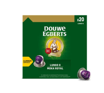 Douwe Egberts Lungo 8 Moka Royal Maxi Pack 20 Alüminyum Kapsül 104 g