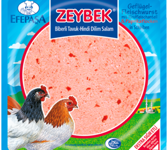 Efepaşa Zeybek Tavuk Hindi Salam -Biberli- 200gr