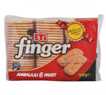 Eti Finger Bisküvi 6x150gr