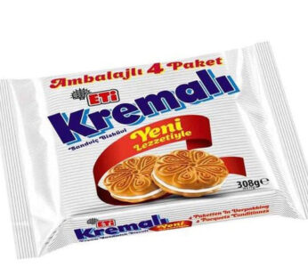 Eti Kremalı Bisküvit 4×77 Gr
