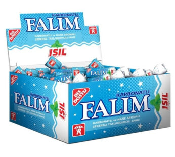 Falım Karbonatlı ve Nane Aromalı Şekersiz Sakız 100 Adet