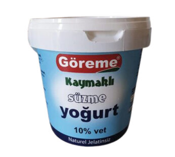 Göreme Süzme Yoğurt Yağlı 1kg