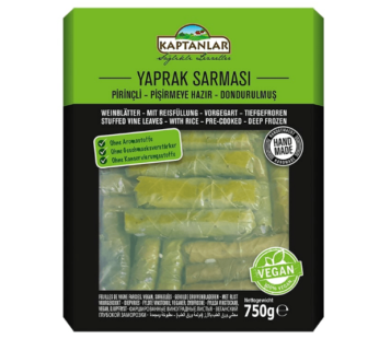 Kaptanlar Dondurulmus Yaprak Sarma 750gr