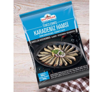 Kaptanlar Temizlenmiş Karadeniz Hamsi 800 gr
