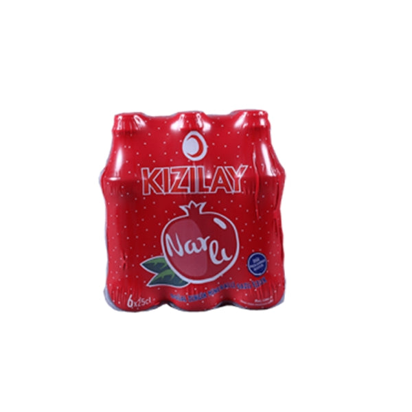 Kızılay Nar Aromalı Soda 6x250ml