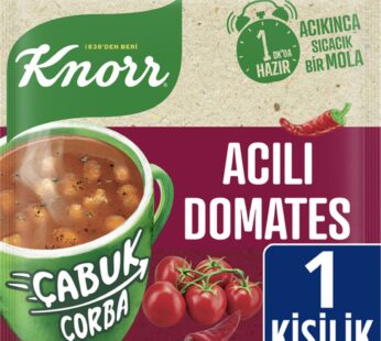 Knorr Acılı Domates Çabuk Çorbası 22 gr