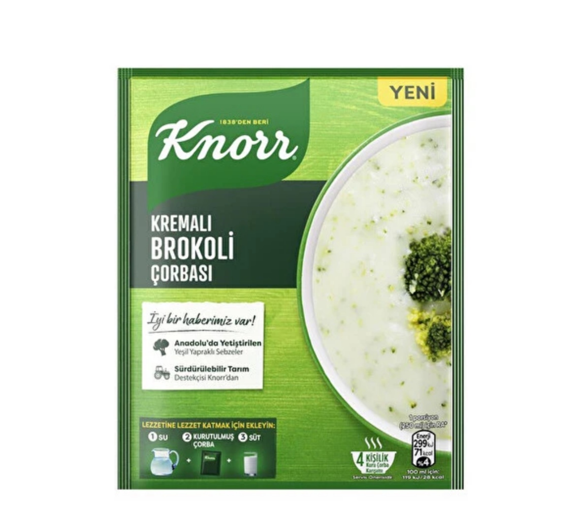 Knorr Hazır Çorba Brokoli 70 gr