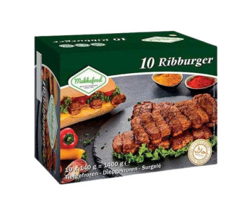 Mekkafood Ribburger 10x140gr