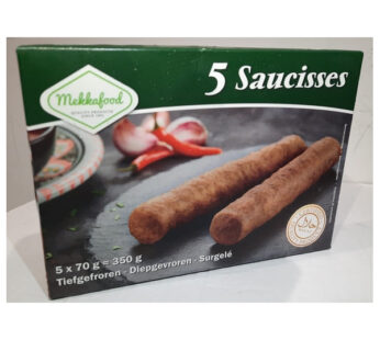 Mekkafood Saucisses 5x70gr