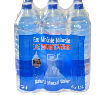 Montagne Su – Eau minerale 6×1.5 Litre