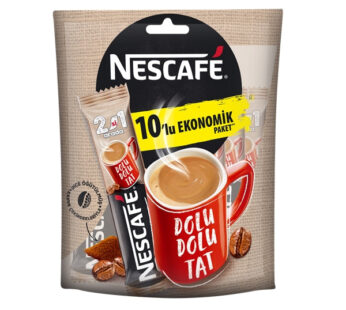 Nescafe 2 Si 1 Arada 10’Lu Paket 10×10 G