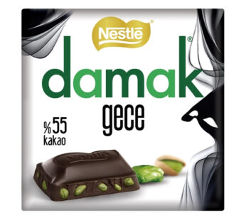 Nestle Damak Gece Antep Fıstıklı Bitter Kare Çikolata 65gr