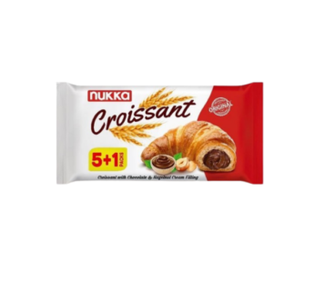 Nukka Croissant Cikolatali 5+1 Paket 6x40gr