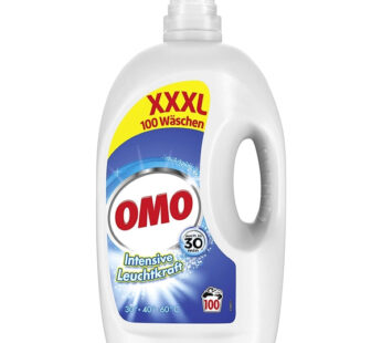 Omo Sıvı Deterjan XXXL Paket 100 Yıkıma 5 Litre