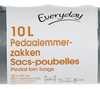 Pedaalemmerzak met handvaten 10L 40st