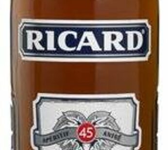 Ricard Pastis 45%vol 1L