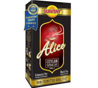 Suntat Alice Ceylon Yaprak Çayı Bergomont Aromalı 500gr
