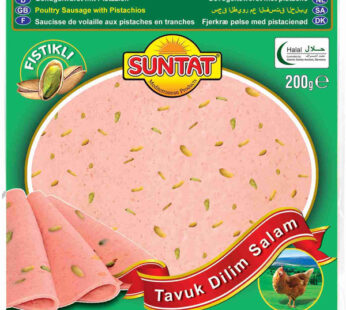 Suntat Tavuk Dilim Salam -Fıstık- 200gr