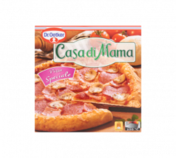 Dr. Oetker Casa di Mama pizza speciale (alleen beschikbaar binnen Europa)