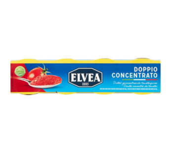 ELVEA Dubbel Geconcentreerde Tomatenpuree – 4 x 70 g