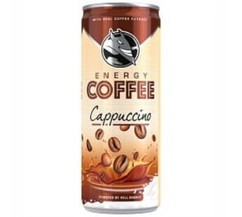 Hell energy coffee cappuccino (blik 250 ml)