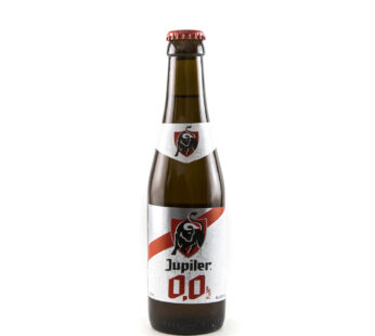 Jupiler 0,0% – Fles 25cl – Pils