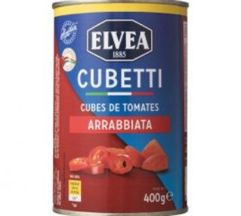 Elvea Cubetti tomatenblokjes arrabbiata 400gr