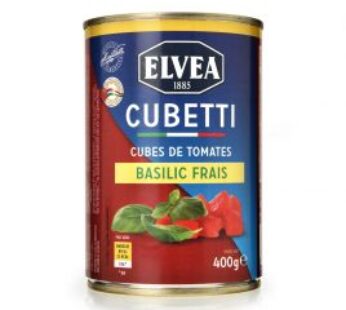 Elvea Cubetti tomatenblokjes met basilicum 400gr