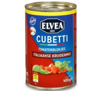 Elvea Cubetti tomatenblokjes met Italiaanse kruiden 400gr